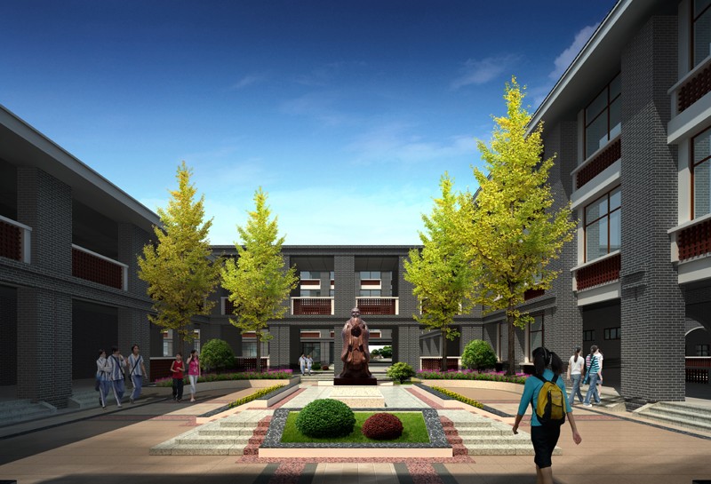 德陽市金沙江路學校圖片
