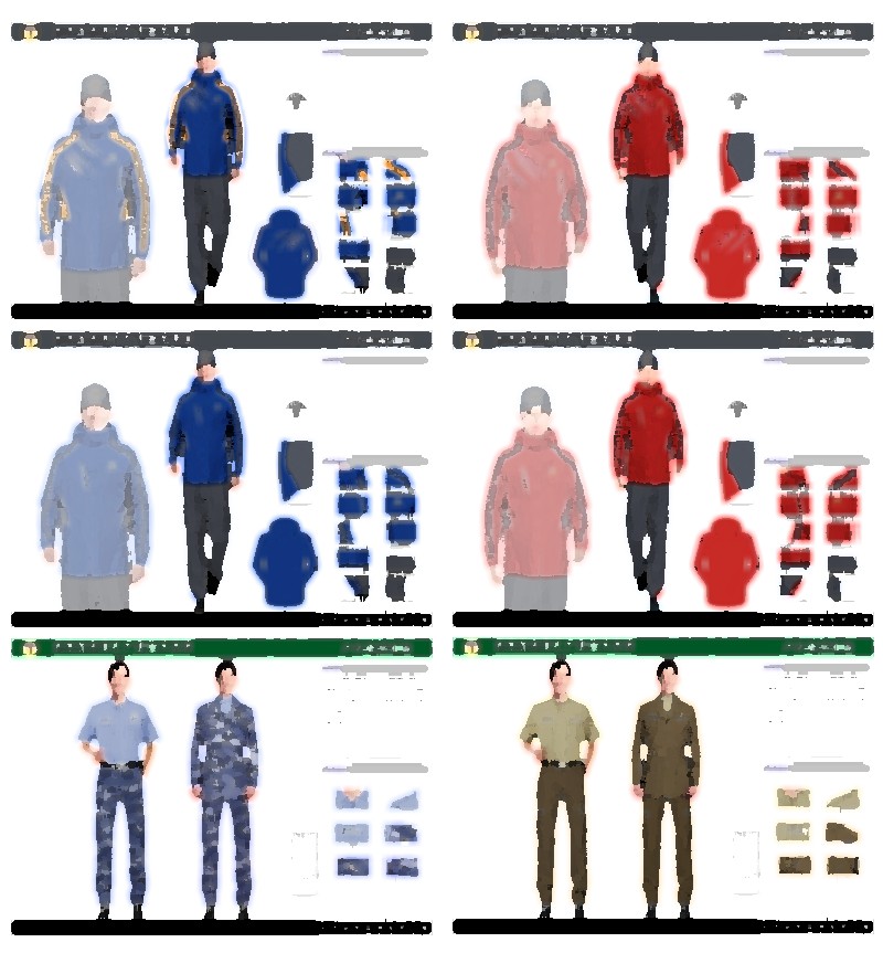 戶外勘探作業工作服設計圖