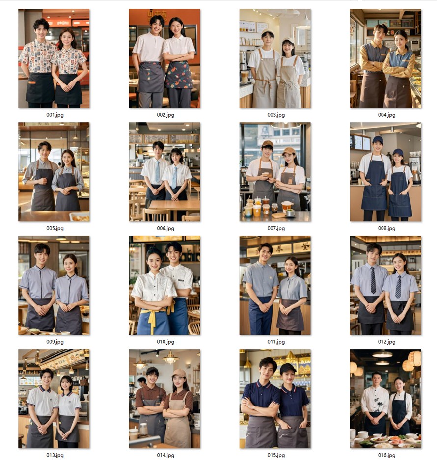 2025-2026夏季餐飲工作服，奶茶工作服，咖啡工作服，蛋糕店工作服，功能美學指南