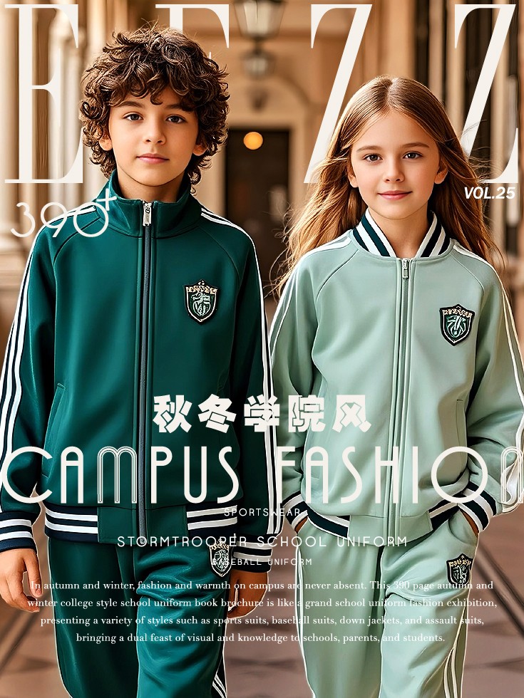 秋冬學院風校服典藏畫冊，秋冬校服設計，秋冬校服定制