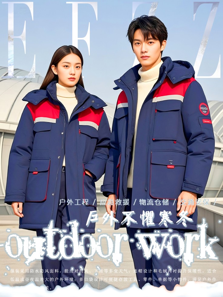 戶外作業工裝圖鑒：抗風防水保暖工作服場景化方案