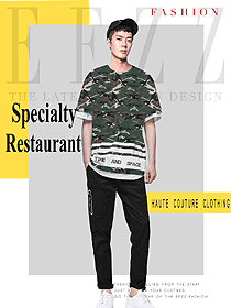新款短袖男款快餐店服務(wù)員制服設(shè)計(jì)圖283