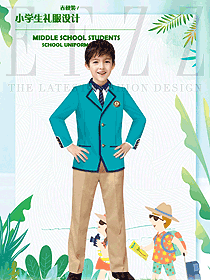 時(shí)尚長(zhǎng)袖男款學(xué)生服校服款式設(shè)計(jì)圖085