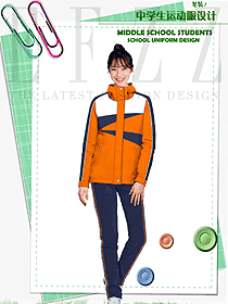 原創(chuàng)制服設(shè)計女款學(xué)生服校服款式圖134