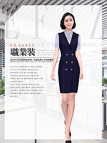 女職業裝夏裝制服設計圖899