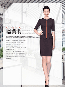 原創制服設計女職業裝夏裝款式圖918