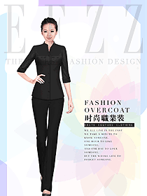 時(shí)尚女職業(yè)裝夏裝制服設(shè)計(jì)圖798