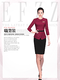新款女秋冬職業(yè)裝制服設(shè)計圖1720