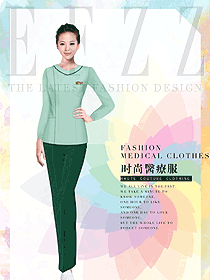 時尚長袖女款醫(yī)療服款式圖627