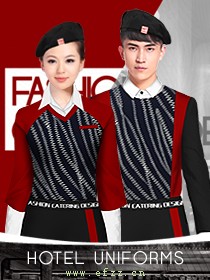 快時尚餐飲服務(wù)人員制服設(shè)計(jì)方案