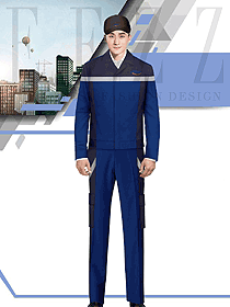 原創制服設計春秋工程服款式設計圖1254