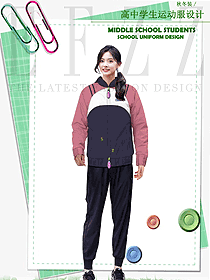 原創制服設計女款學生服校服款式圖163