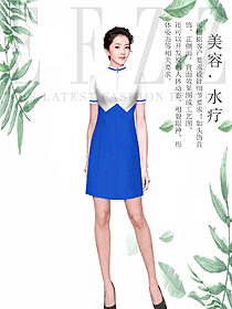 時尚女款總臺收銀接待制服設計圖449