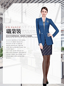 原創(chuàng)制服設(shè)計(jì)女職業(yè)裝夏裝款式圖1026