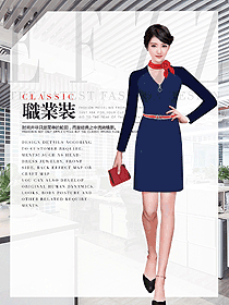 時(shí)尚女職業(yè)裝夏裝制服設(shè)計(jì)圖1029