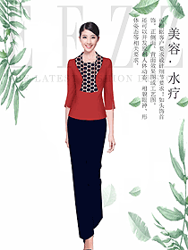 美容養(yǎng)生技師工作制服設計圖900