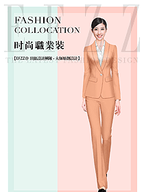 OL通勤裝女秋冬職業(yè)裝設計圖1856