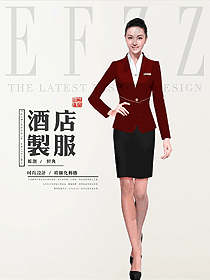 長袖女款酒店經(jīng)理制服設(shè)計圖495