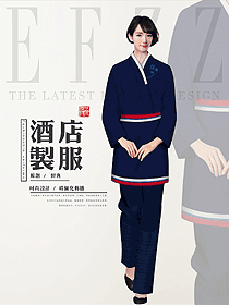日本料理特色工作制服設(shè)計(jì)圖402