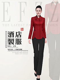 原創設計中餐服務員制服設計圖2221