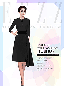 女職業(yè)裝夏裝制服設(shè)計圖1098