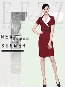 新款女職業裝夏裝服裝款式圖1140