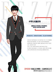 學(xué)生服校服設(shè)計效果圖250