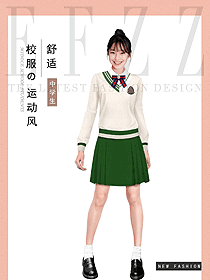 學生服校服設計效果圖338