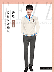 原創設計學生服校服款式圖340