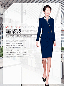 OL通勤裝女秋冬職業(yè)裝設計圖2004