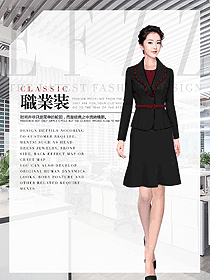 OL通勤裝女秋冬職業(yè)裝設(shè)計(jì)圖2034