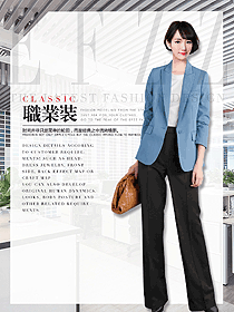 OL通勤裝女秋冬職業裝設計圖2050