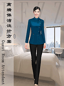 辦公樓清潔員制服設計圖304