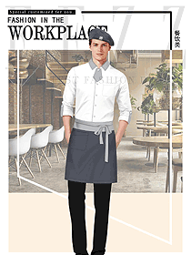 時(shí)尚西餐服務(wù)員制服設(shè)計(jì)圖1387