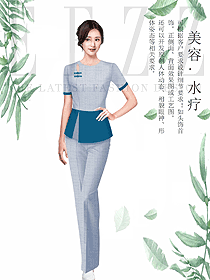 新款按摩技師服款式設計圖1512