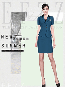 新款女職業裝夏裝服裝款式圖1154