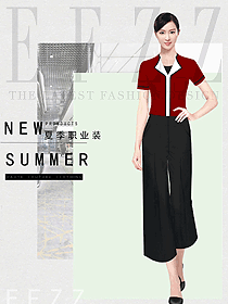 新款女職業(yè)裝夏裝服裝款式圖1162