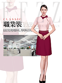 女職業裝夏裝制服設計圖1165