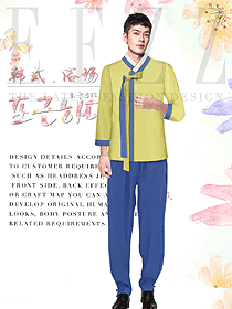 美容養(yǎng)生會(huì)所技師制服設(shè)計(jì)圖937