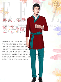 美容養生會所技師制服設計圖939