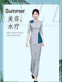 時尚養生會所服務生制服設計圖982