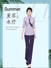 時(shí)尚養(yǎng)生會(huì)所服務(wù)生制服設(shè)計(jì)圖984