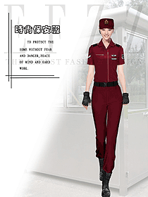 原創(chuàng)制服設(shè)計(jì)獵裝保安制服款式圖345