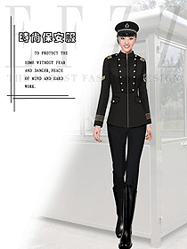 長(zhǎng)袖男款保安服西裝服裝款式圖088