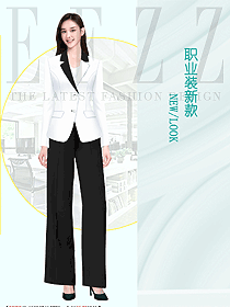 白色女職業(yè)OL裝原創(chuàng)定制設計款2161