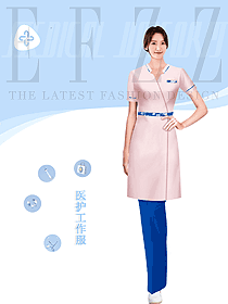日本醫(yī)院護士服裝定制設計圖