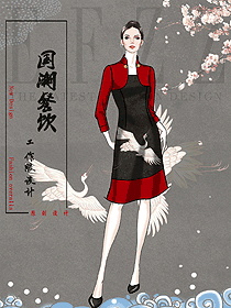 北京星級酒店宮廷服裝服務(wù)人員制服大圖