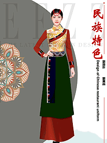 “民族服裝”文化原創設計作品服裝服飾
