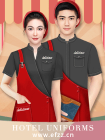 甜品屋/奶茶烘焙/咖啡廳服務員工作服設計方案