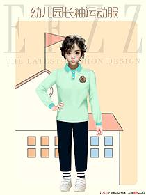 校服套裝初中學(xué)生運動班服兩件套設(shè)計方案